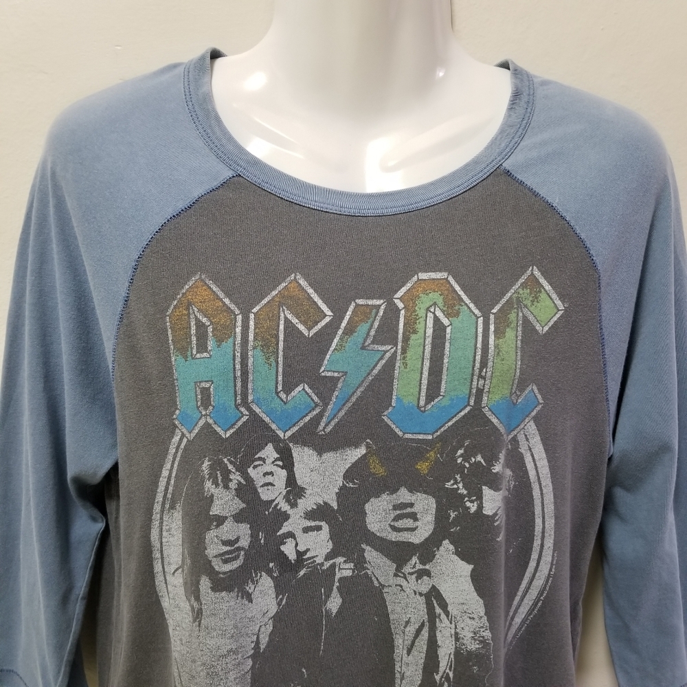 Junk Food AC/DC T-shirt Tee European Tour 1979 XS - Picture 2 of 12